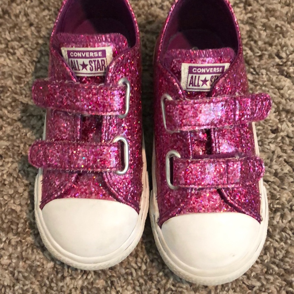 Glitter converse